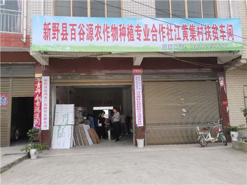 河南省文化传播企业联合会助力全省脱贫攻坚走进江黄集村捐赠仪式
