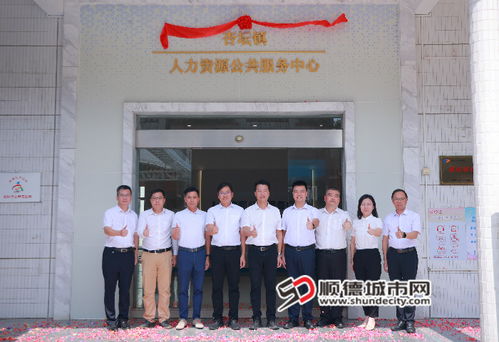 全区首个 杏坛人力资源公共服务中心揭牌